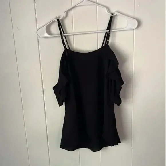 Bebe Off Shoulder Lace Up Tank - Picture 5 of 6